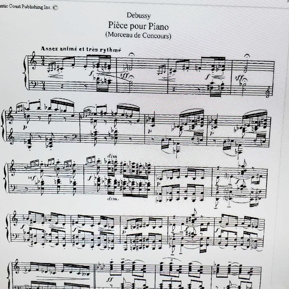 New Debussy + BONUS 6 Composers' Sheet Music Collection for Piano PDF on CD - Picture 11 of 11